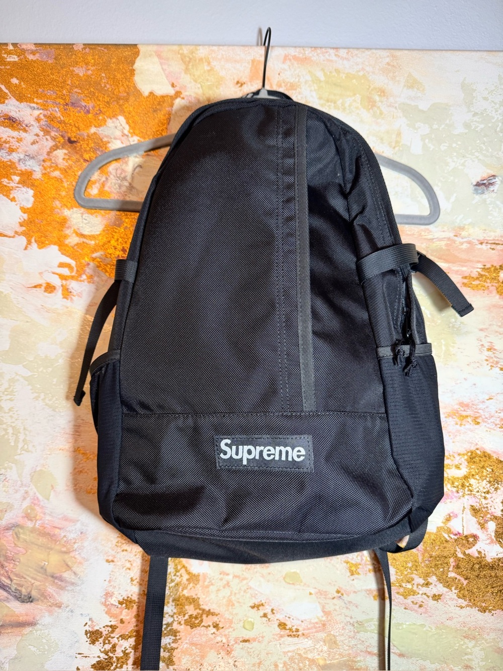 Supreme Cordura SS18 Ripstop Nylon Backpack Black - NWT